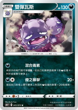 S6KF 045/070 雙彈瓦斯