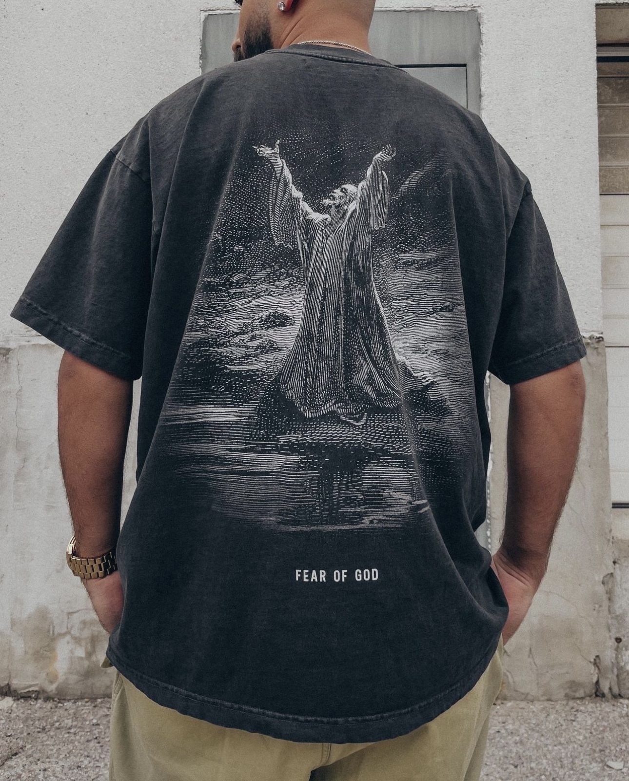 Fear of God x UNION Eternal Tee - Vintage Black