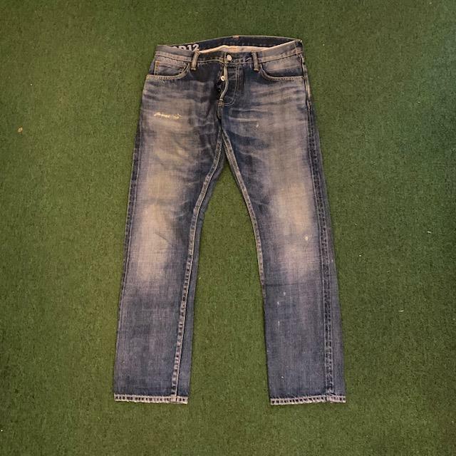 VISVIM SOCIAL SCULPTURE DAMAGED-12 JEANS (( USED B )) 中古 - W34 10 CUT IN STOCK NOW (現貨發售中)