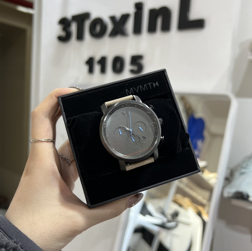 (現貨) MVMT Chrono gunmetal Sandstone