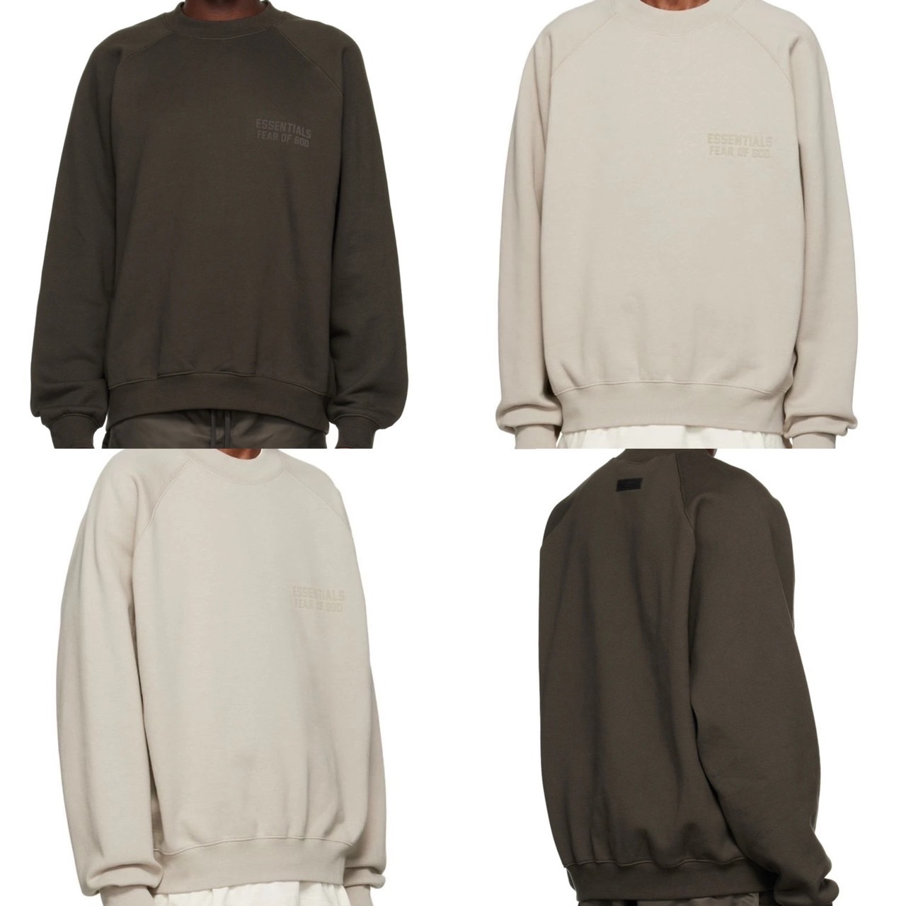 FOG Essentials 胸口植絨 Logo 衛衣 長袖