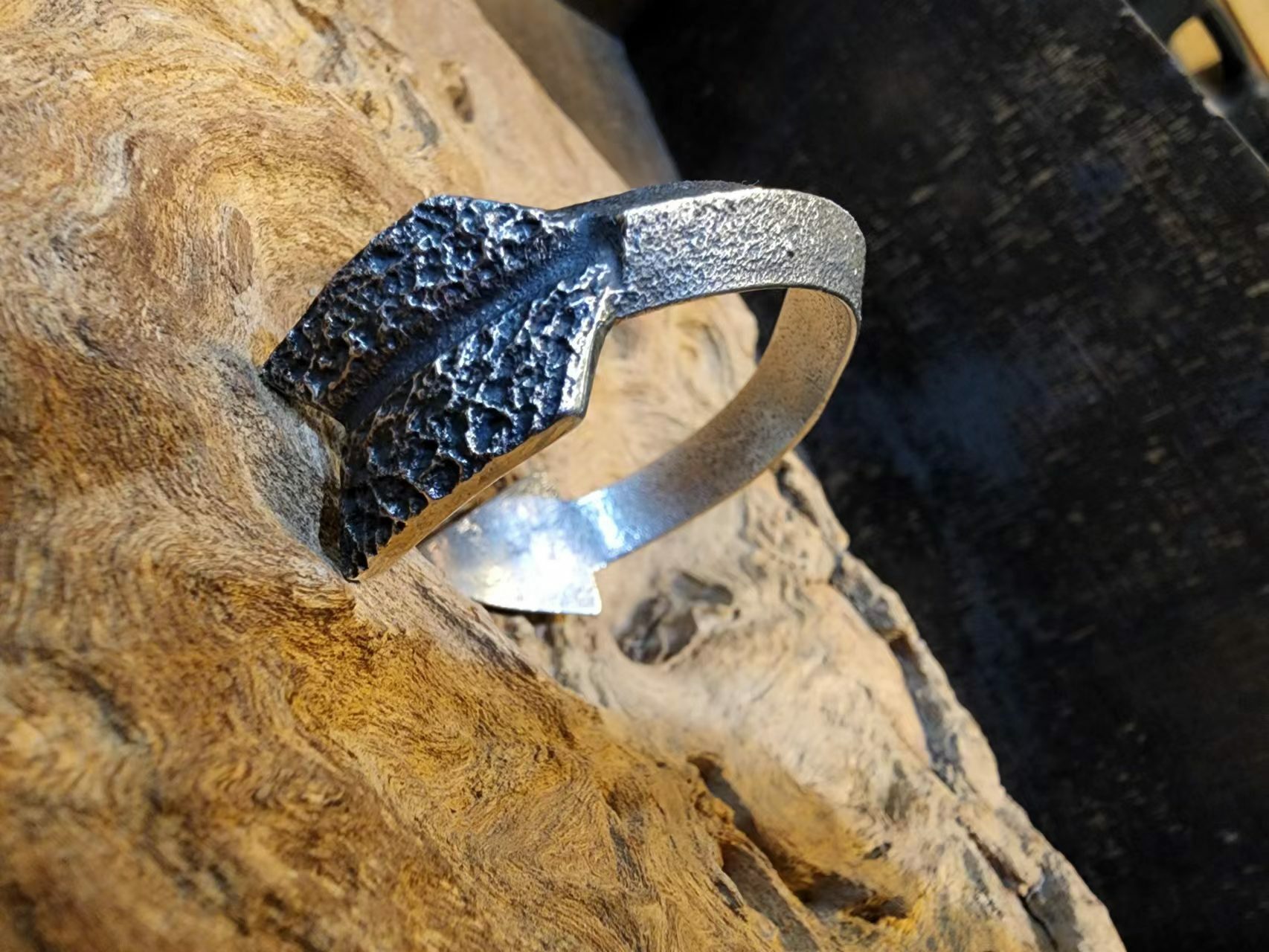 K.Yazzie -純銀弓箭形手環