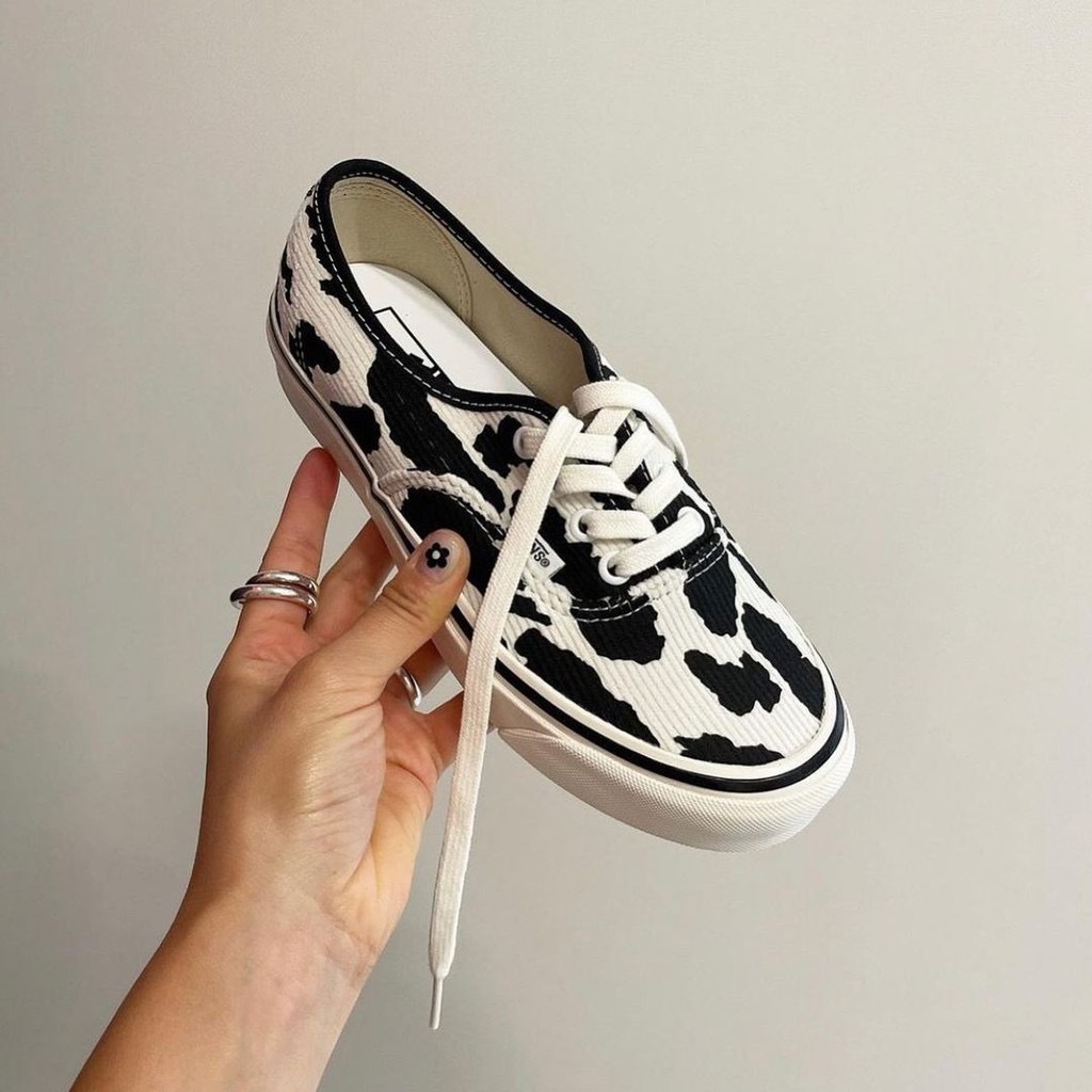 VANS Authentic 44 DX 乳牛 黑白 白黑 燈芯絨 牛奶 國外限定 / 預購
