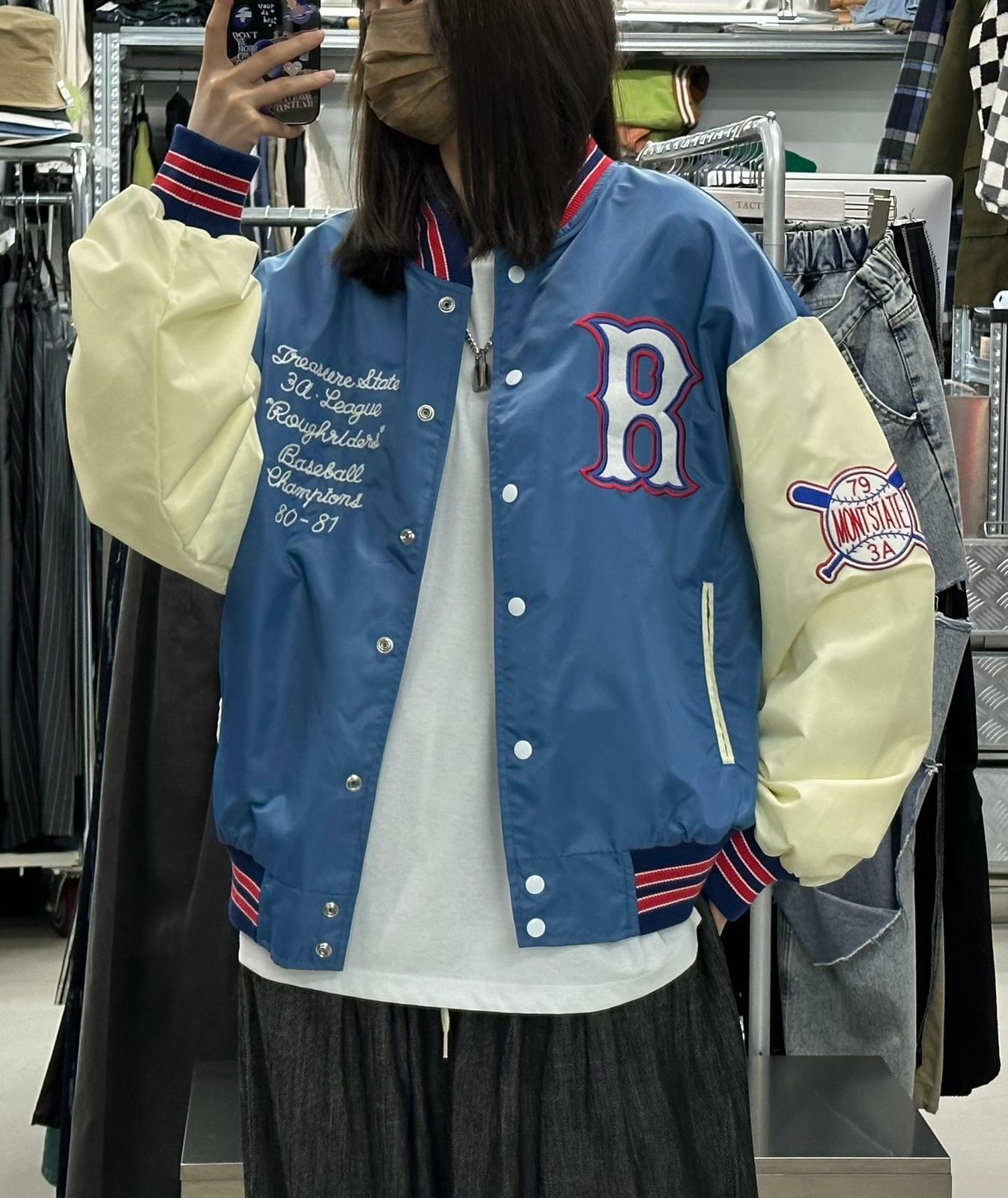 綉圖棒球褸 JK2105