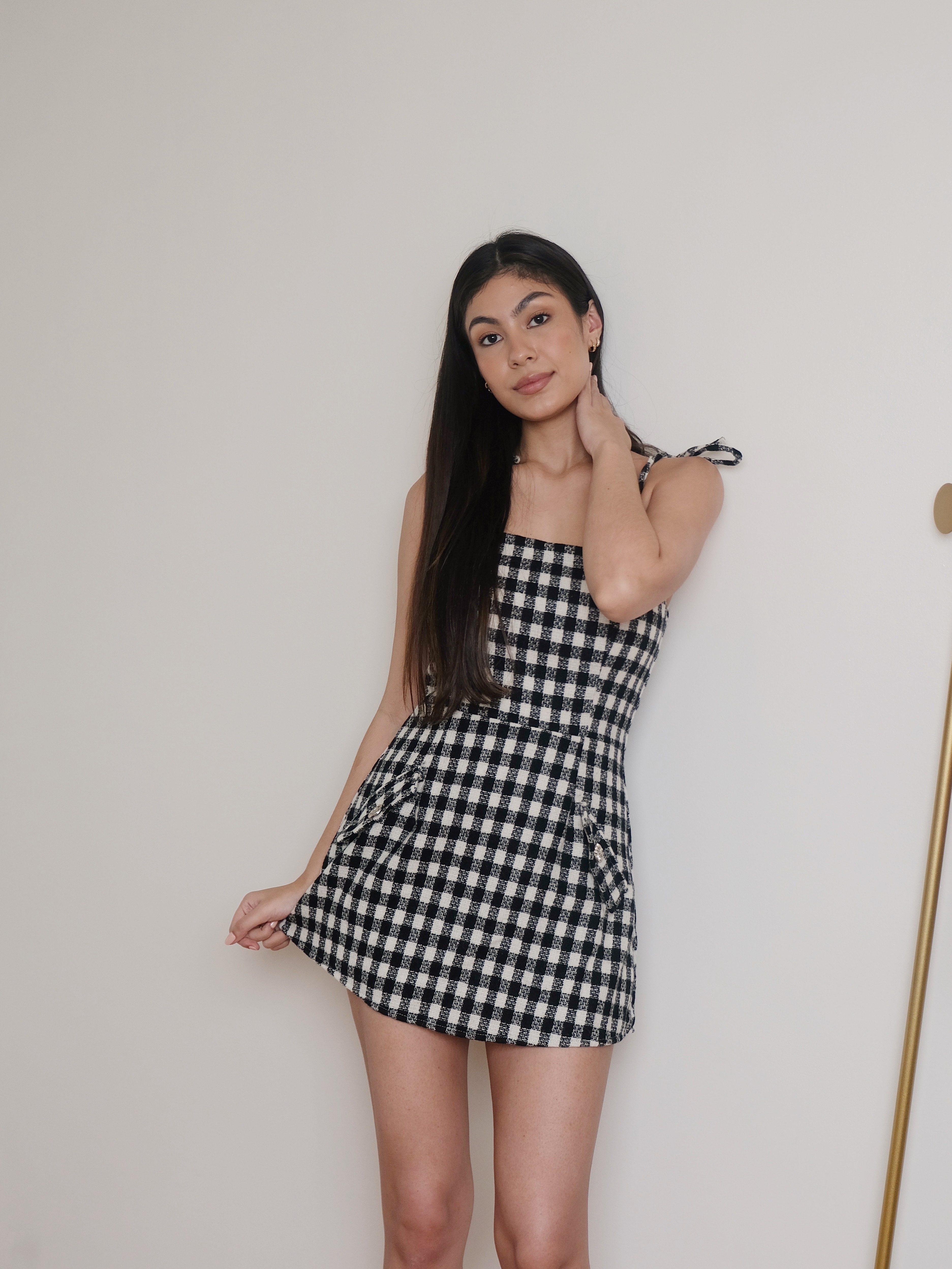 Stephanie Gingham Dress