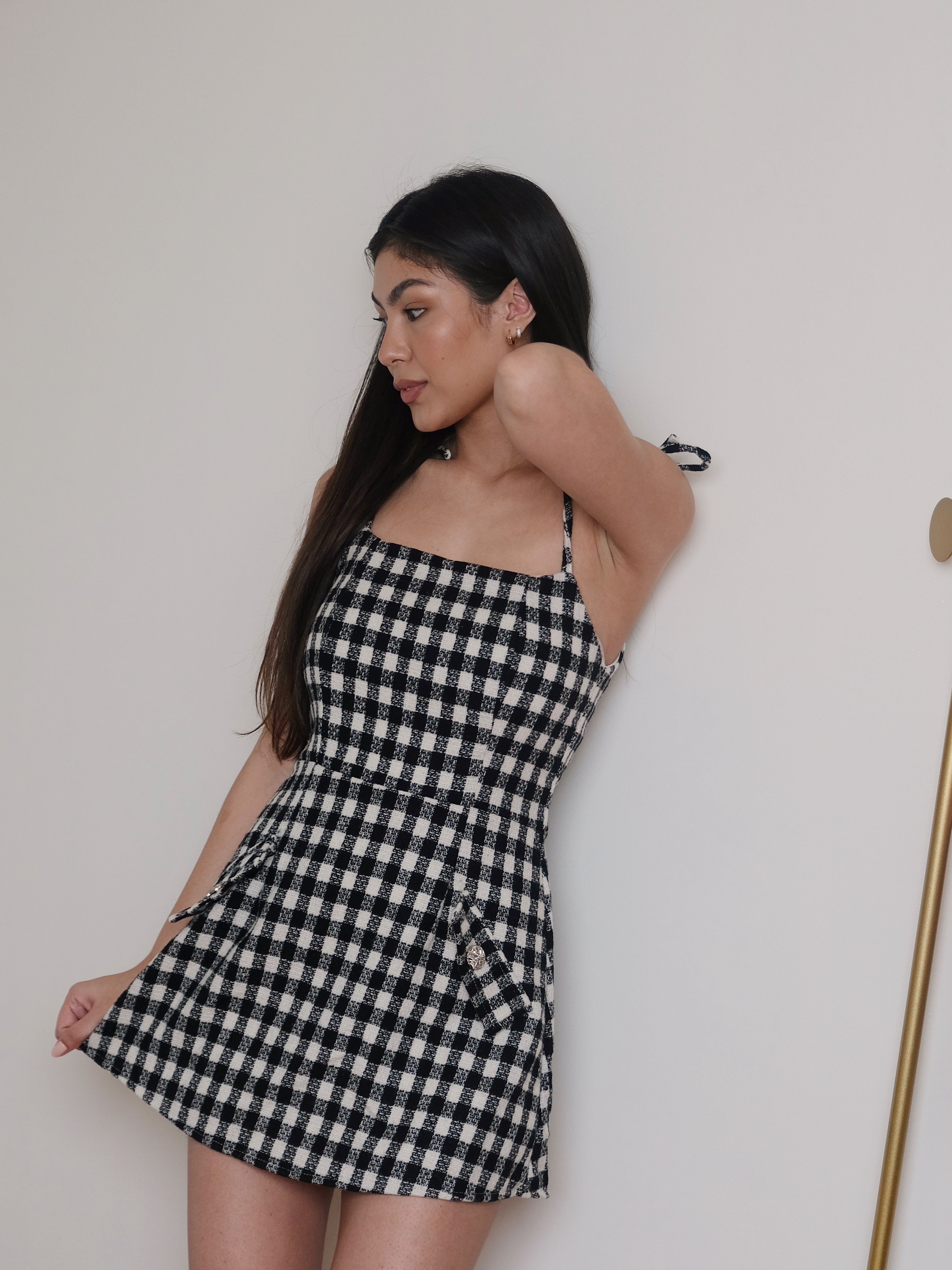 Stephanie Gingham Dress