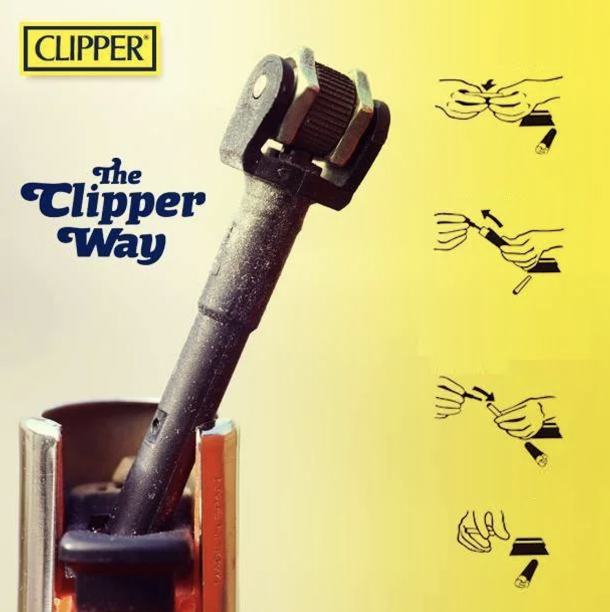 Clipper 經典火石 打火機