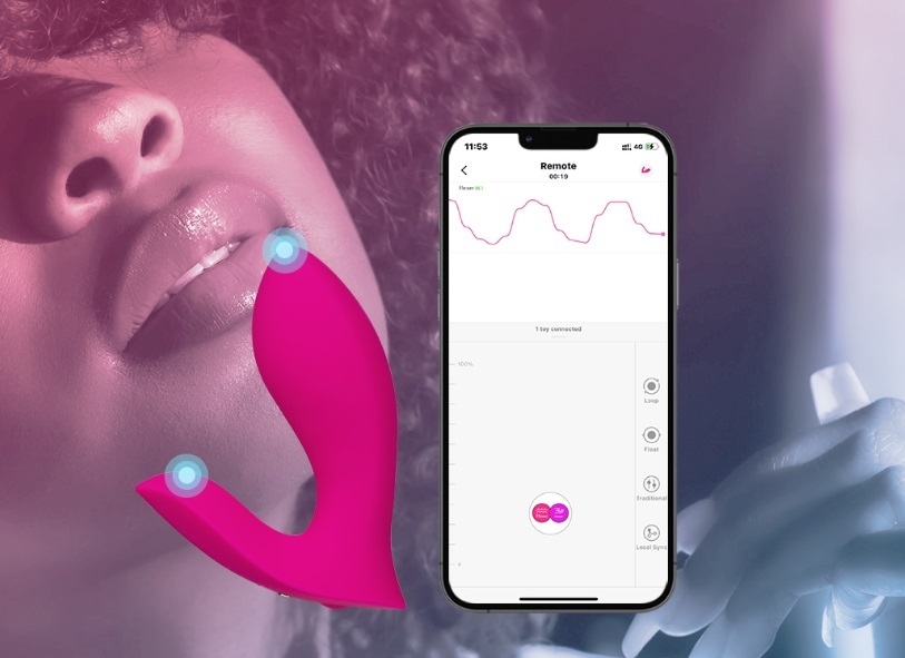 Lovense Flexer APP控制 仿手指G點內褲震動器