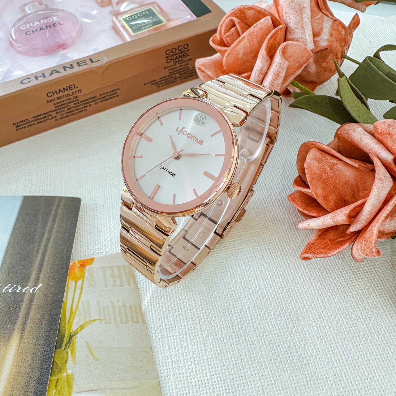 【entr'ee 力抗】 LT157LRWI 32mm Modern Watch