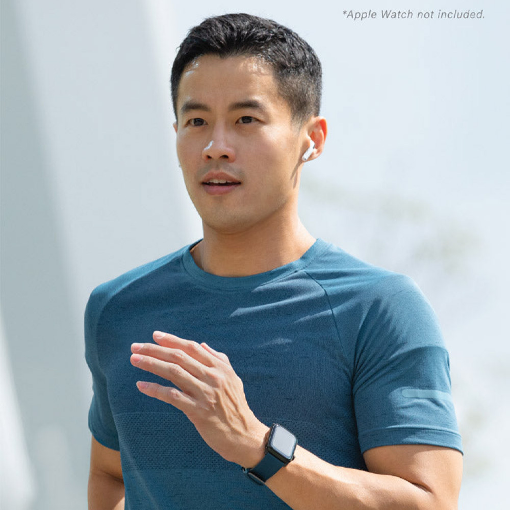 【UNIQ】Linus Apple Watch 防水矽膠雙色錶帶