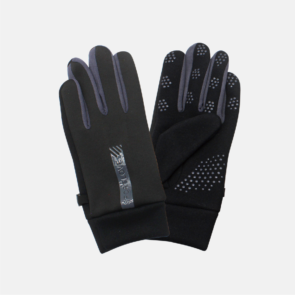 【肌暖】高彈防潑水運動觸控止滑手套丨7DG0020