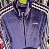 [S] NERDY VELVET TRACK TOP(21FW),PURPLE, SN171 (SN171)