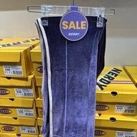 [S] NERDY VELVET TRACK PANTS,PURPLE, SN172 (SN172)