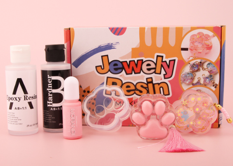 DIY滴膠櫻花貓爪套裝  AO3043