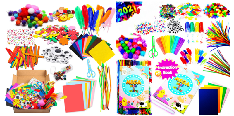 DIY兒童製作裝飾材料包套裝  WK015