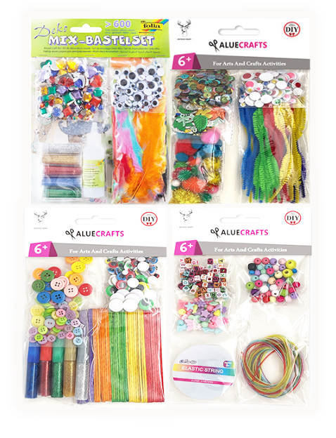 DIY毛條扭扭棒創意材料包套裝  D0496