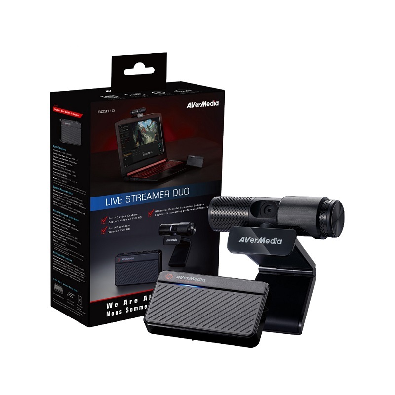 米特3C數位–圓剛 直播視訊雙組合 BO311D