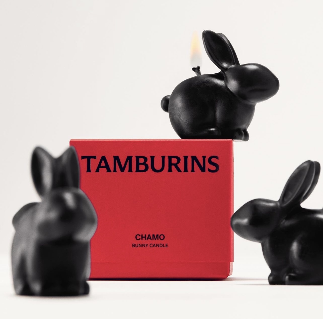 [LIMITED SALES] Tamburins Bunny Candle 21g - CHAMO
