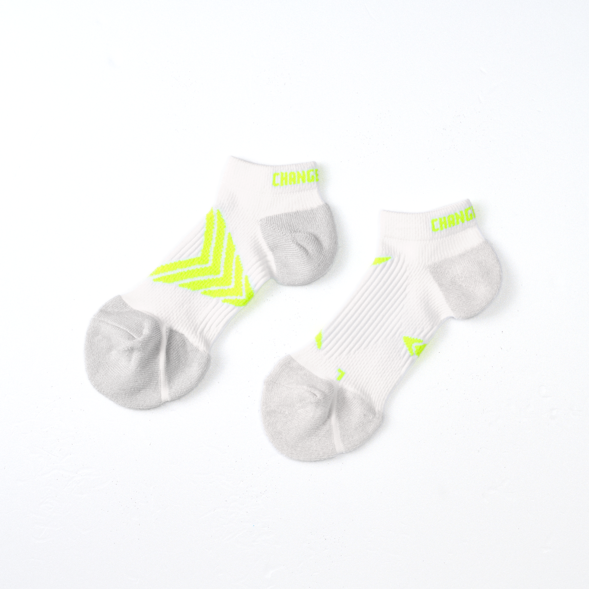 COOLMAX抗菌緩衝踝襪〈白〉