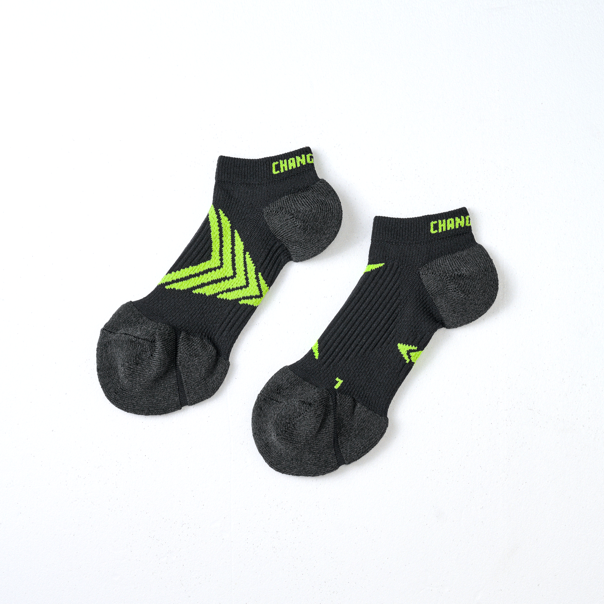 COOLMAX抗菌緩衝踝襪〈黑〉