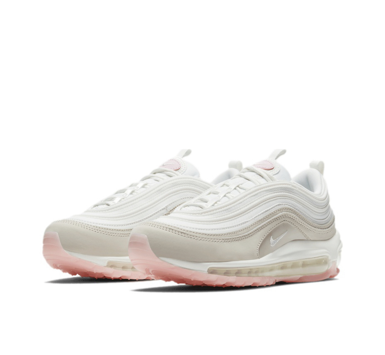 NIKE W Air Max 97 女款白粉色 運動 CT1904100 Dec lu