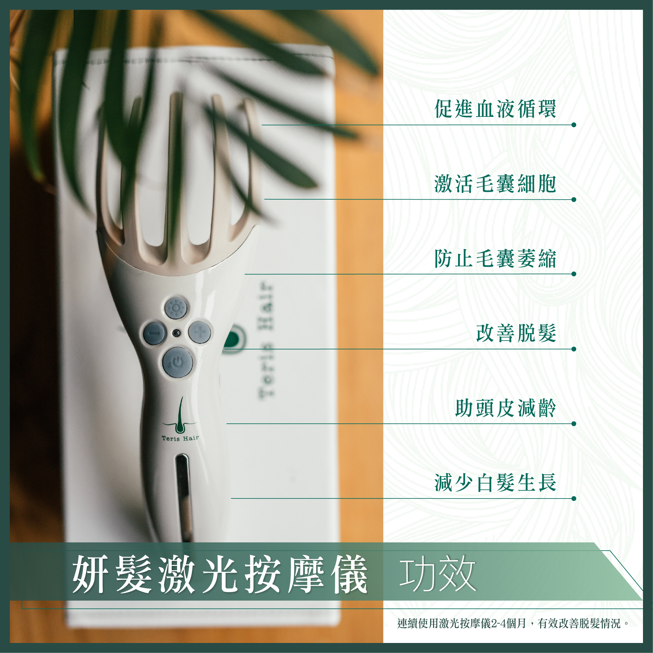 Teris Hair 妍髮激光按摩儀