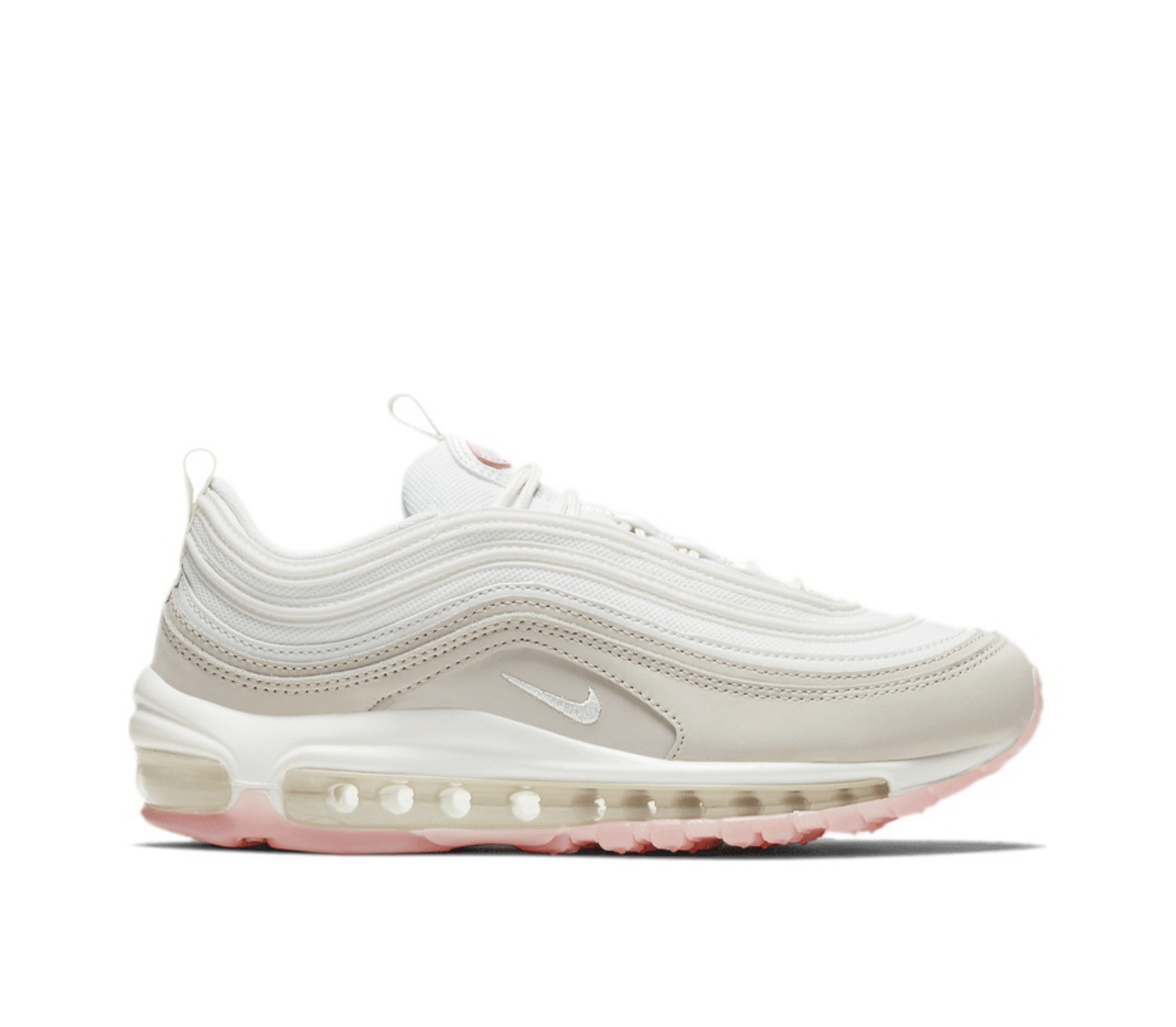 NIKE W Air Max 97 女款白粉色 運動 CT1904100 Dec lu