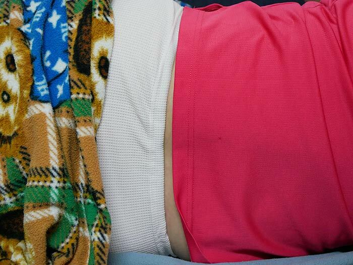 部落客slimming媽媽實際試穿日本速吸女性尿用內褲50cc華夫格款