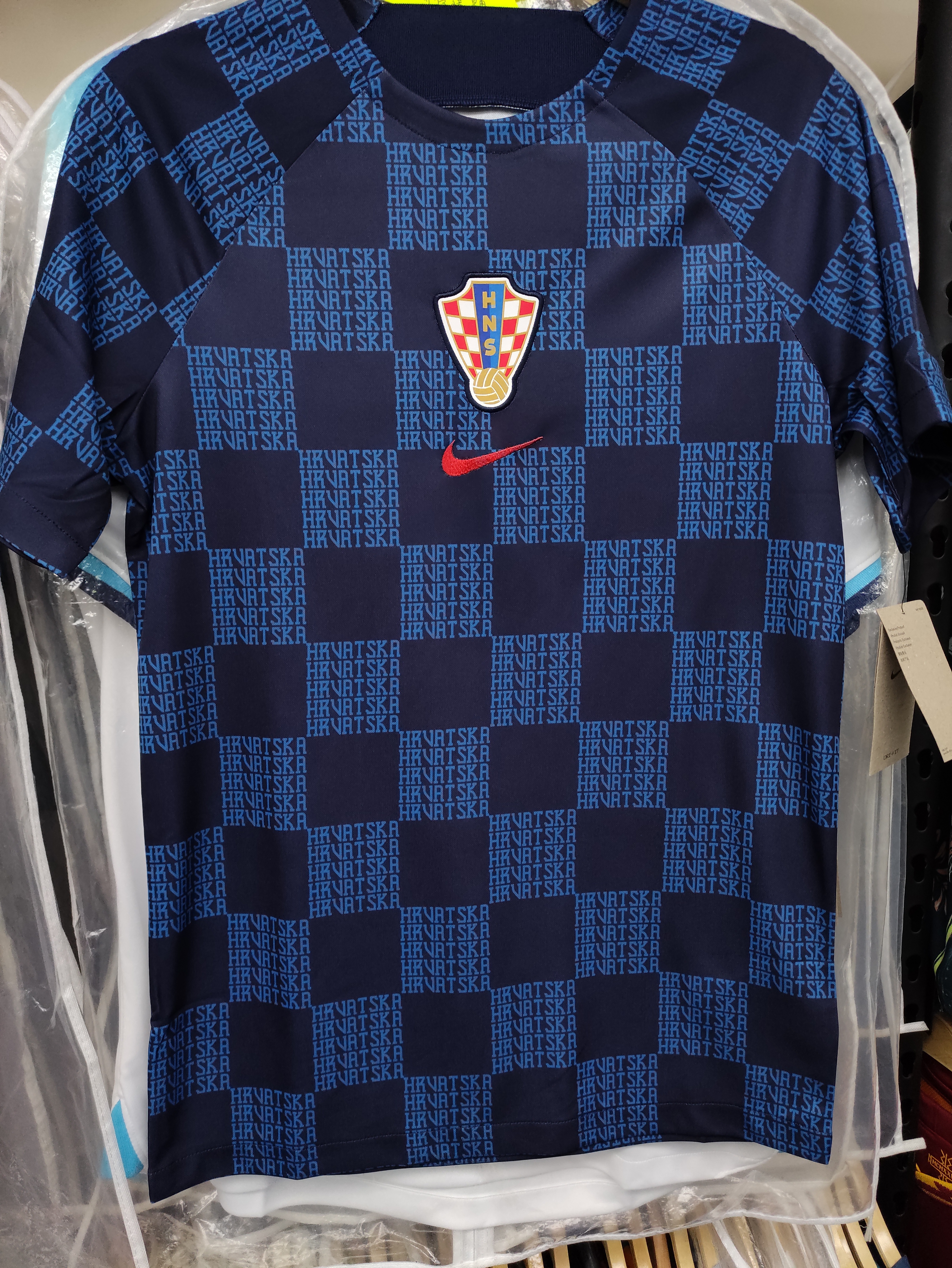 2022世界杯克羅地亞國家隊Pre Match球衣