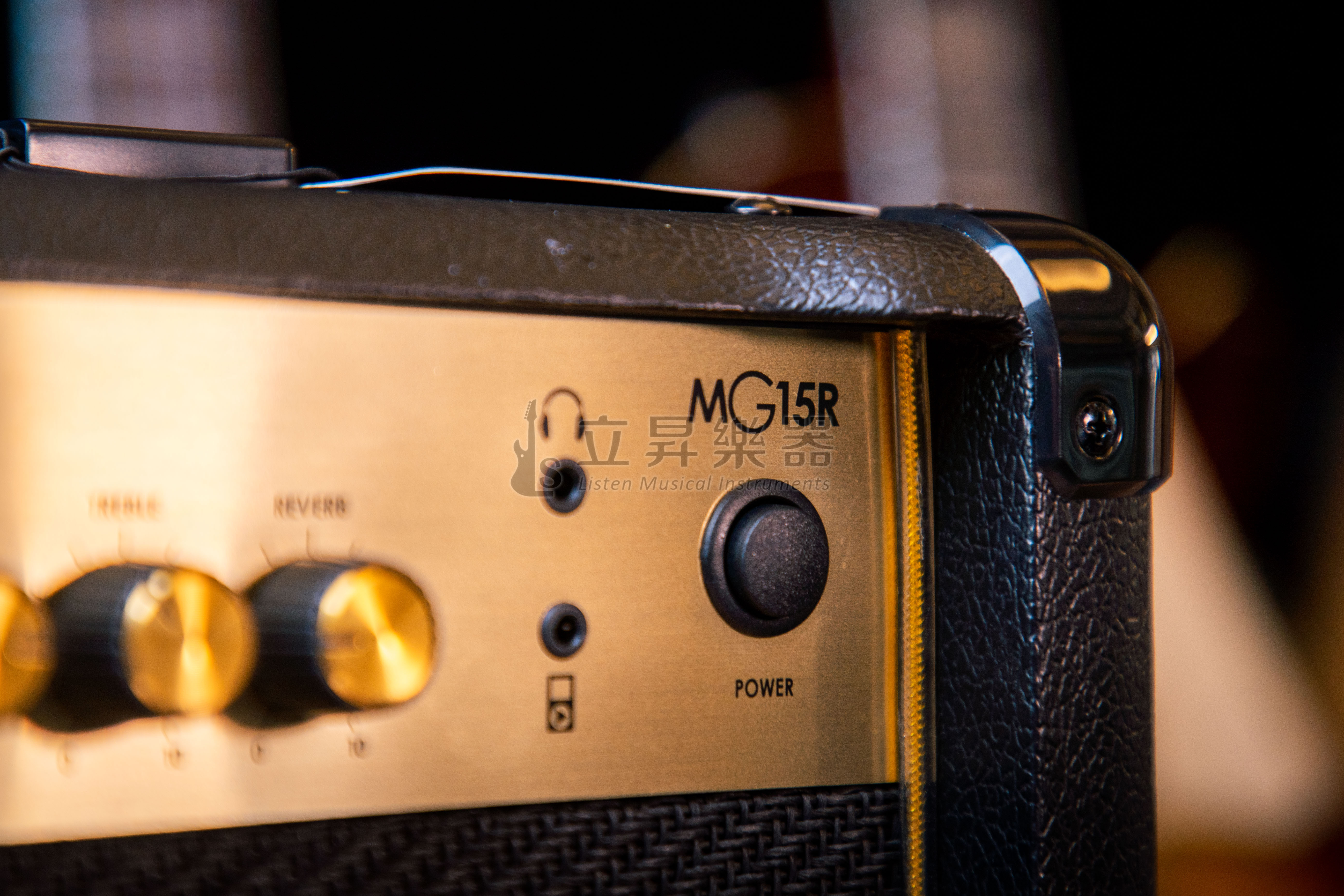 Marshall [全新推出] Marshall MG15R MG15GR 15瓦電吉他音箱 內建Overdrive/Reverb 第 5 張圖片｜三峽吉他 / Bass