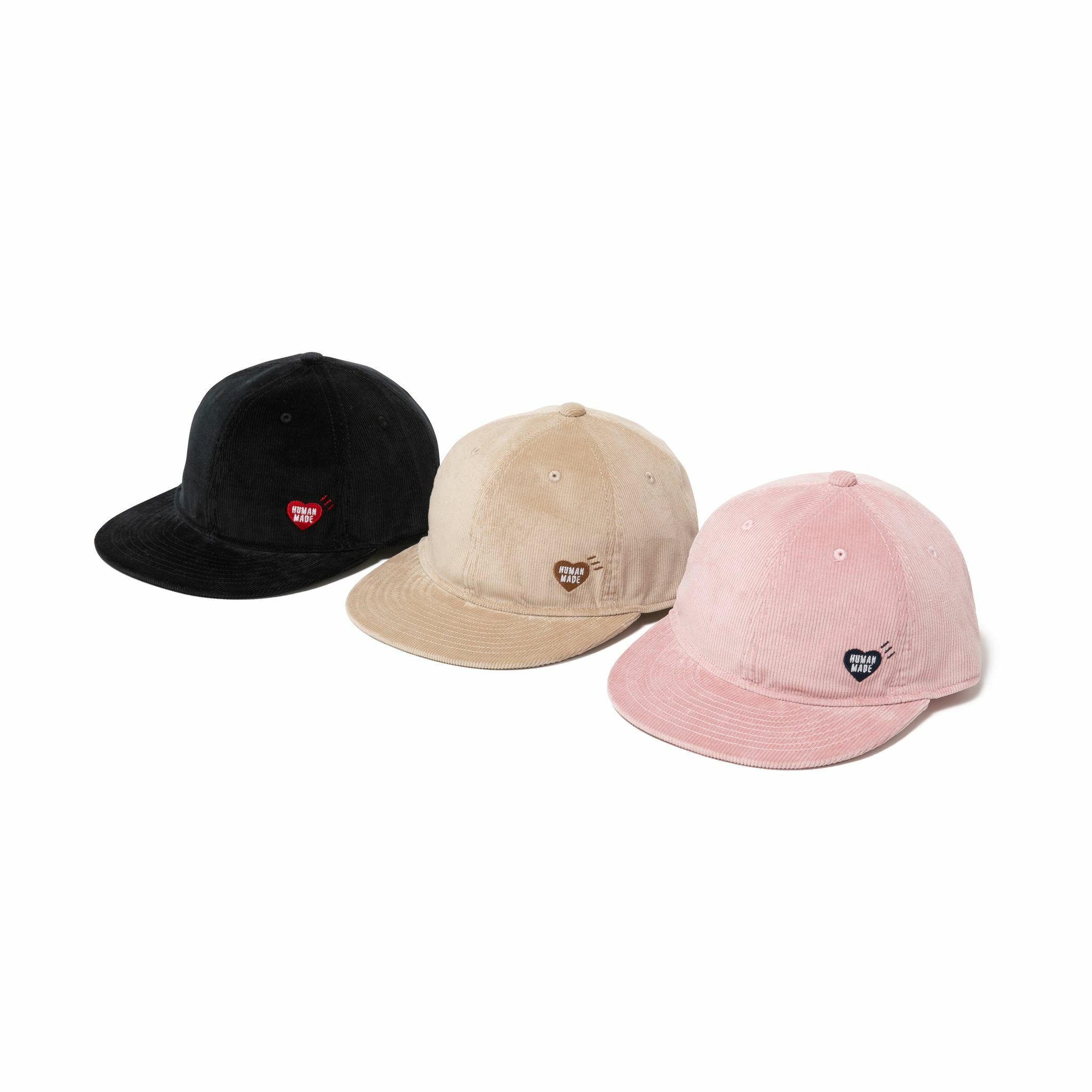 2022AW HUMAN MADE 6 PANEL CORDUROY CAP 燈芯絨帽子現貨