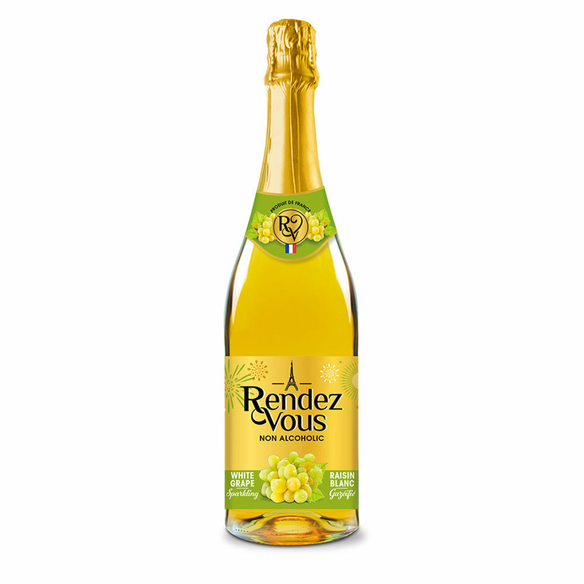 E3: Rendez Vous - 法國無酒精白葡萄香檳有氣果汁 750ml
