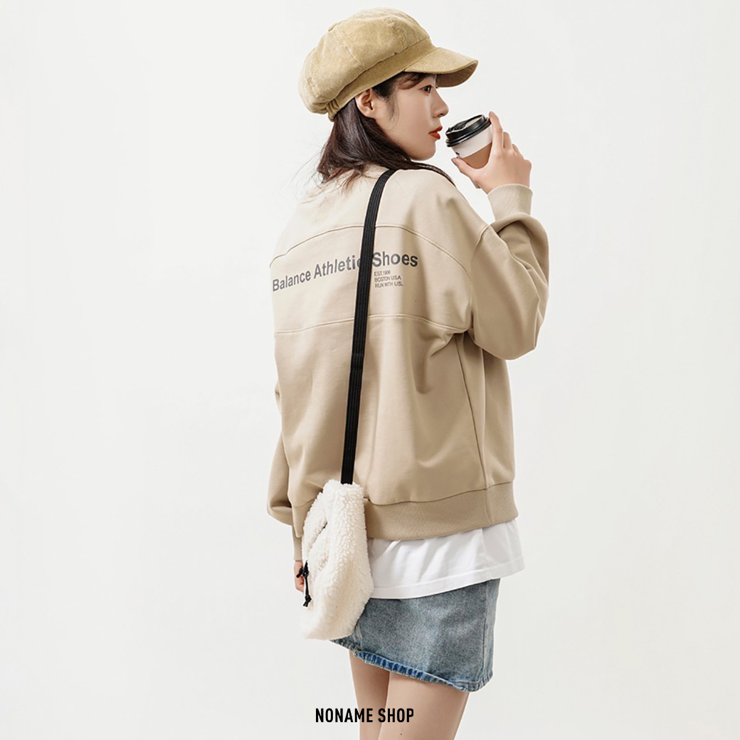 NEW BALANCE NB 落肩 大學TEE 兩色 (女款)