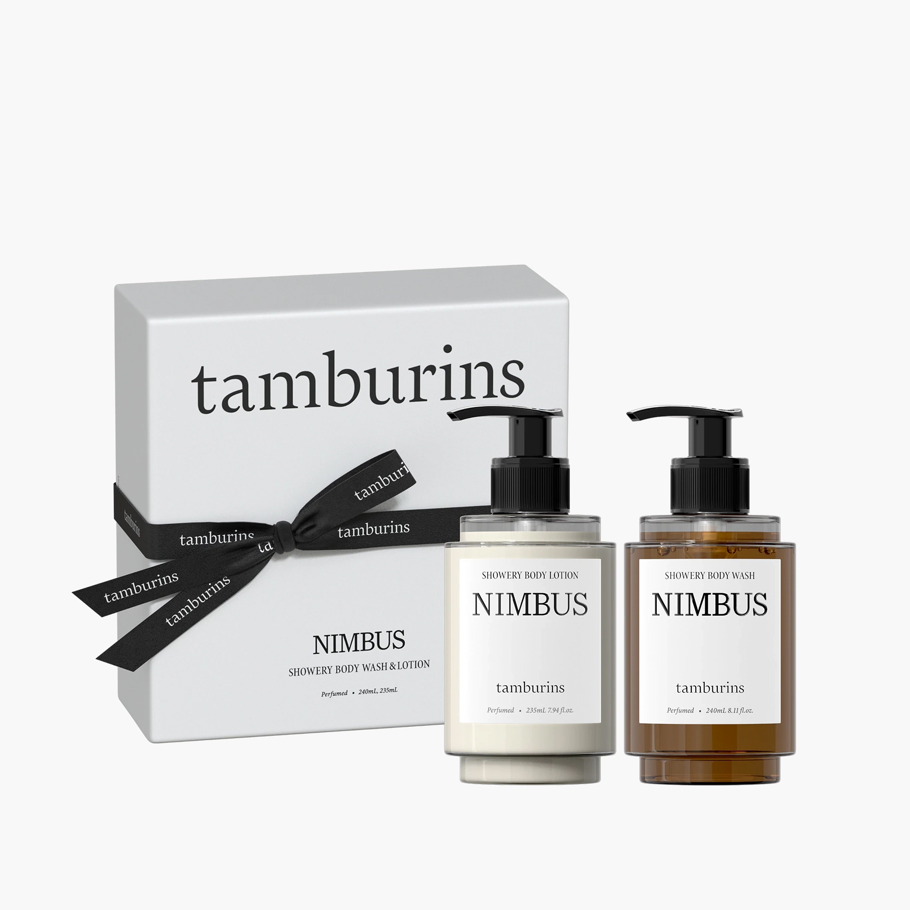 TAMBURINS★[ギフト包装] SHOWERY BODY WASH & LOTION SET SHOWERY BODY- BODY WASH, BODY LOTION | TAMBURINS