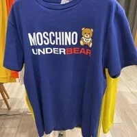 [S] MOSCHINO UNDERBEAR LOGO SHORT SLEEVE T-SHIRT, NAVY, 1T1914-8103-0290 (SM321)