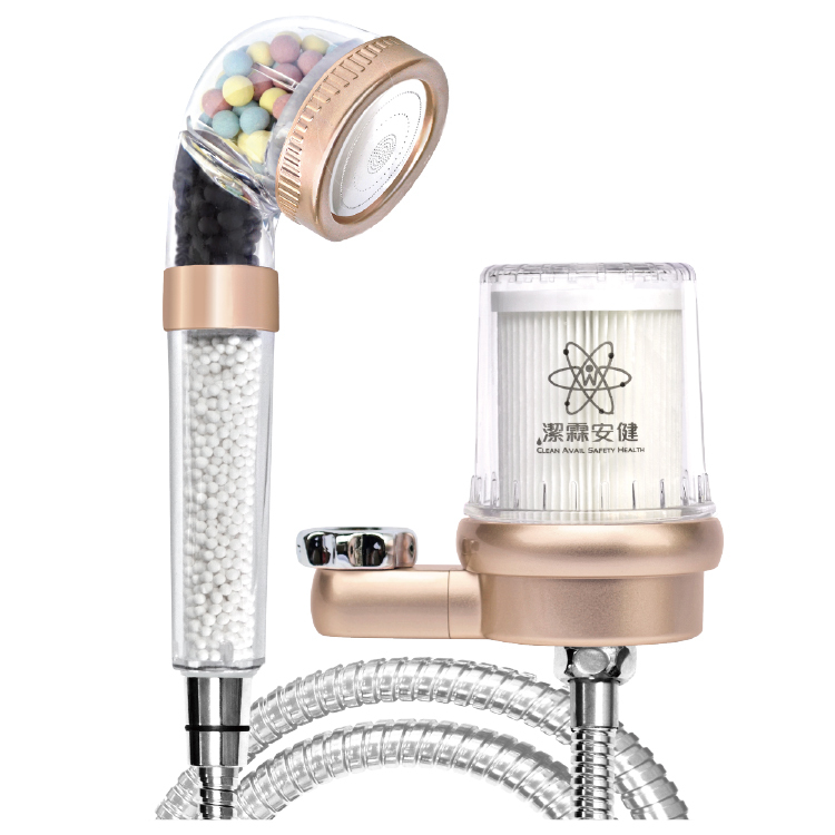 【潔霖安健】飛瀑沐浴淨水器(多規格)