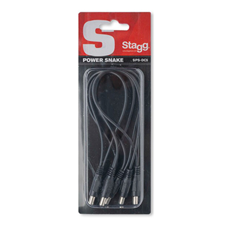 Stagg SPS-DC-5M1F 效果器 電源線 一母五公