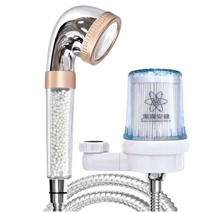 【潔霖安健】SPA除氯潤膚沐浴淨水器