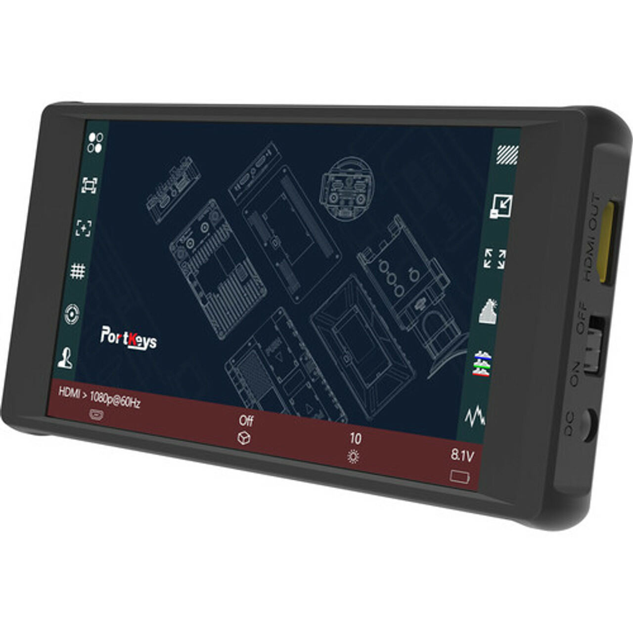 Portkeys PT6 5.2" 4K HDMI Touchscreen Monitor 觸摸屏顯示器
