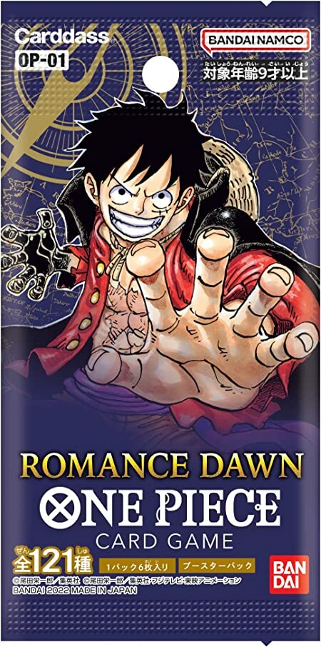 (行版) 海賊王咭牌遊戲 第一彈 ROMANCE DAWN [OP-01] 原盒24Pcs