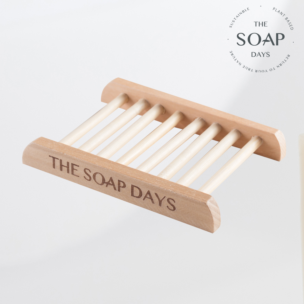 極簡日式竹製手工皂專用瀝水托盤 / 1入