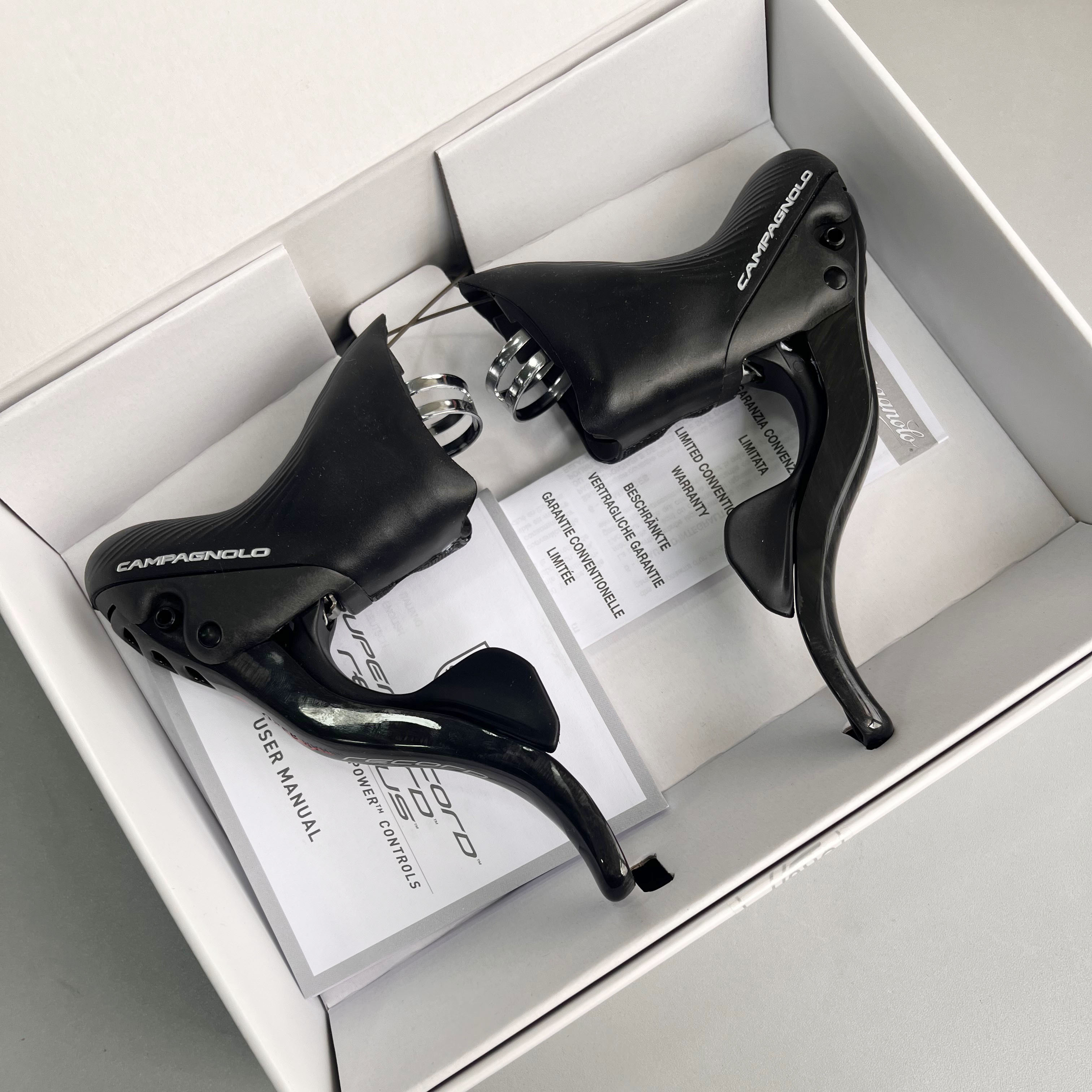 Campagnolo Super Record Ultra Shift 12-Speed Ergopower Shifting Levers #EP19-SR12C