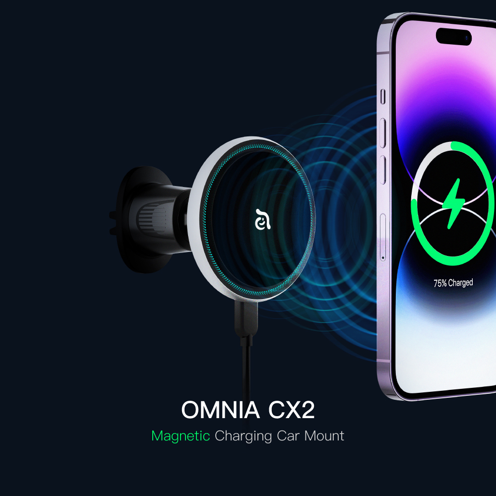 OMNIA CX2 Magnetic Charging Car Mount