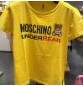 [S] MOSCHINO UNDERBEAR LOGO PRINT SHORT SLEEVE T-SHIRT,YELLOW, ZUT1904-9003-0026 (SM336)