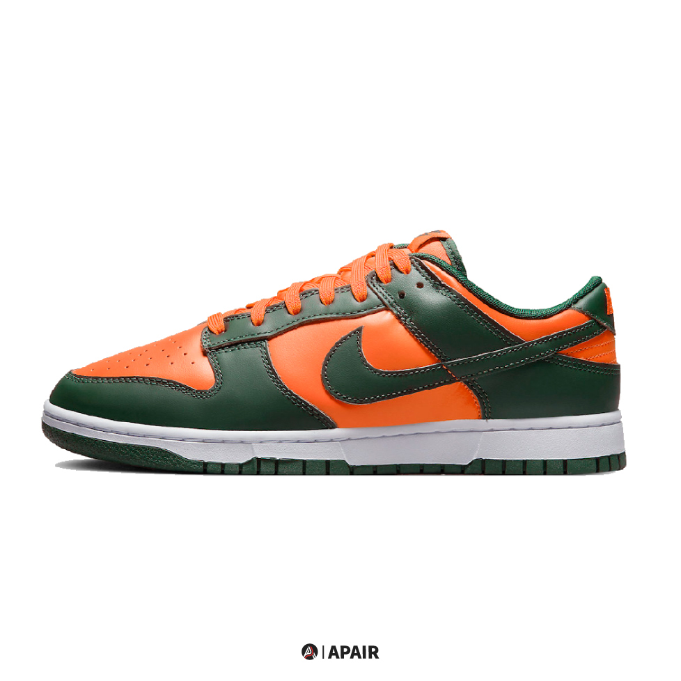 【APAIR】現貨 Nike Dunk Low Miami Hurricanes 邁阿密 橘綠色 DD1391-300