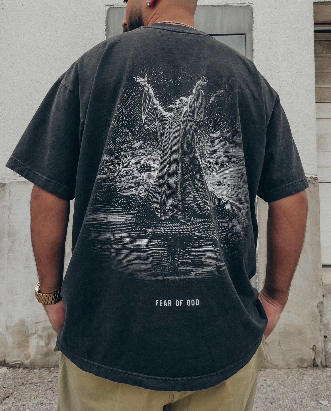 Fear of God x Union External Tee Complexcon展場限定短袖T 復古