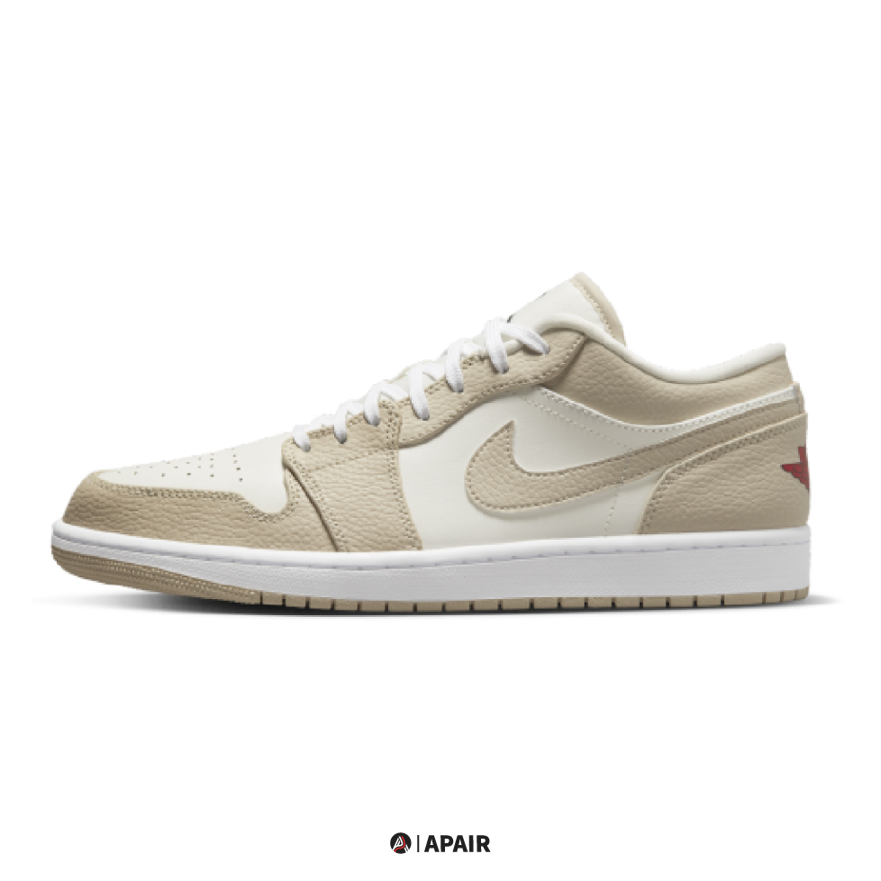 【APAIR】預購 Nike Air Jordan 1 Low SE Sail Rattan University Red 奶茶 FB7168-121