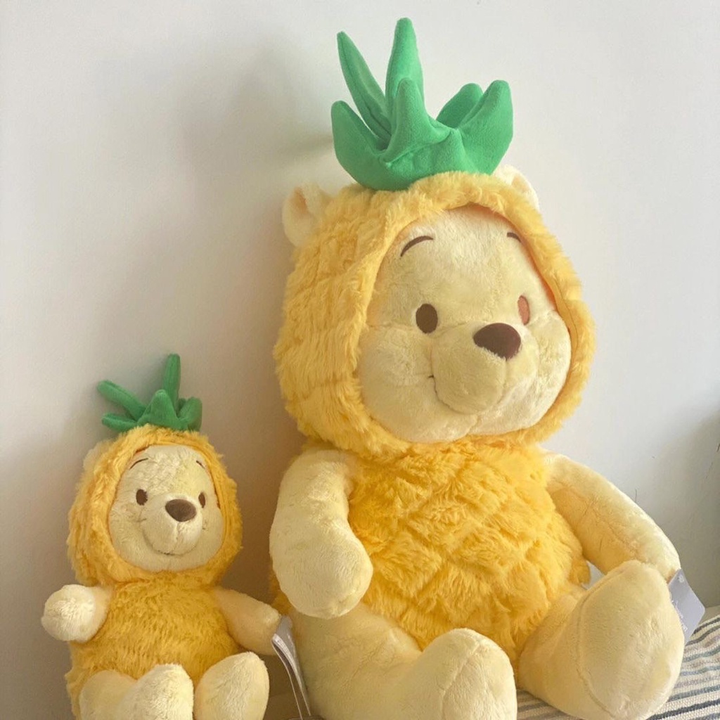 迪士尼限定 小熊維尼 噗噗 鳳梨🍍 冬日限定 櫻花 玩偶 娃娃 / 現貨