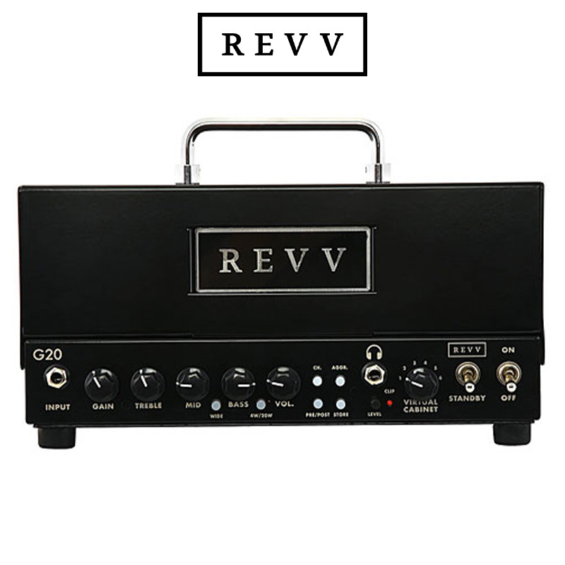 Revv G20 音箱頭 搭載 Two Notes Torpedo IR 靜音錄音