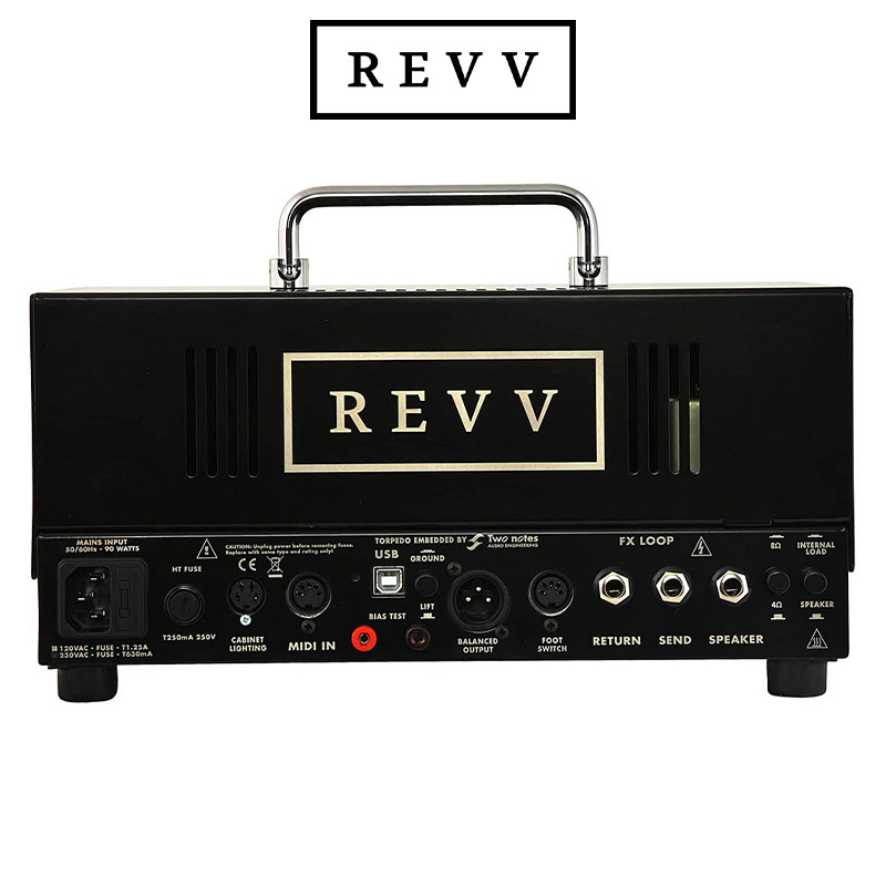 Revv G20 音箱頭 搭載 Two Notes Torpedo IR 靜音錄音